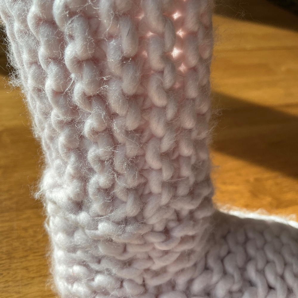 Lemon Cabin Sweater Slippers - Picture 3 of 3
